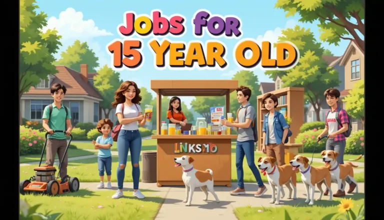 Jobs for 15 year olds: Complete Guide to Teen