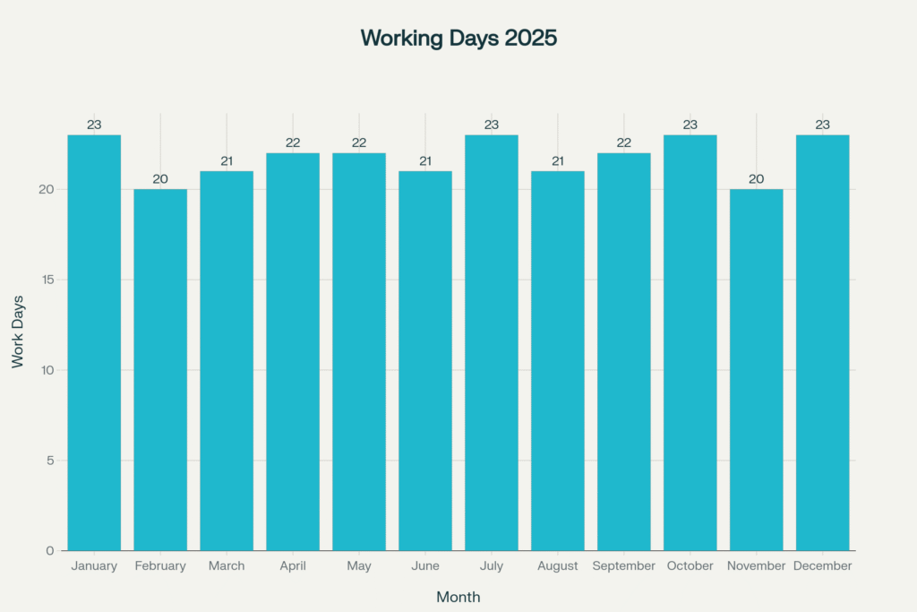 How Many Working Days in a Year